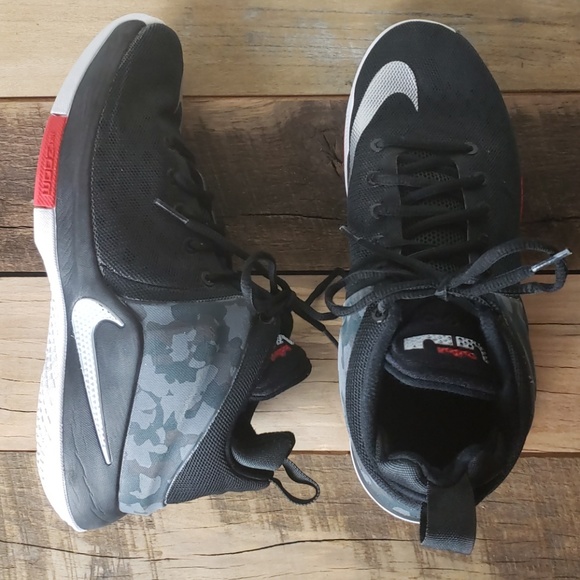 Nike Other - Nike LeBron Zoom Witness Black Camouflage Sneakers